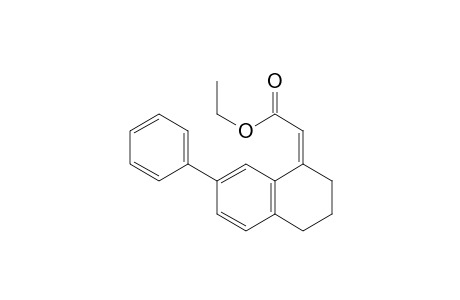 Ethyl (Z)-[1,2,3,4-tetrahydro-7-phenyl-1-naphthylidene]acetate