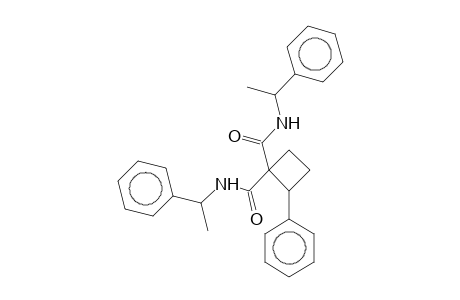 1,1-Cyclobutanedicarboxamide, 2-phenyl-N,N'-bis(1-phenylethyl)-