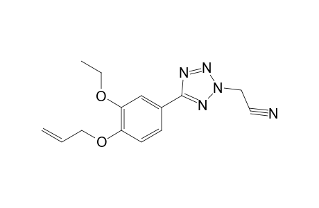 2H-1,2,3,4-Tetrazole-2-acetonitrile, 5-[3-ethoxy-4-(2-propenyloxy)phenyl]-