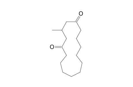 3-Methyl-cyclopentadecane-1,5-dione