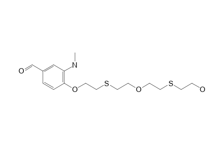 1-[2'-(Methylamino)-4'-formylphenyl]-1,7-dioxa-4,10-dithia-12-hydroxydodecane