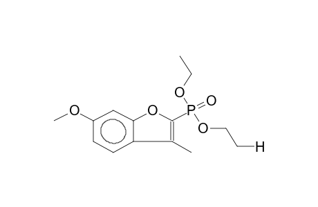 2-DIETHOXYPHOSPHORYL-3-METHYL-6-METHOXYBENZOFURAN