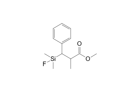 3-[fluoro(dimethyl)silyl]-2-methyl-3-phenyl-propionic acid methyl ester