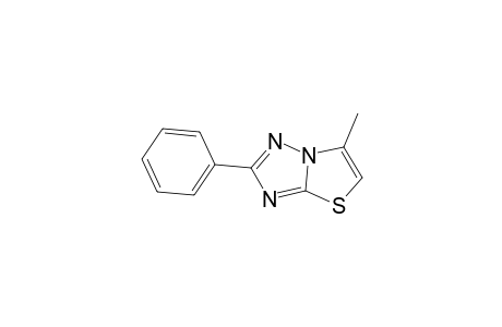 5-methyl-2-phenylthiazolo[3,2-b]-s-triazole