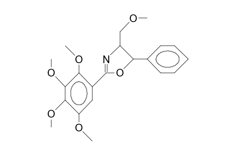 2-(2,3,4,5-Tetramethoxy-phenyl)-4S-methoxymethyl-5S-phenyl-2-oxazoline