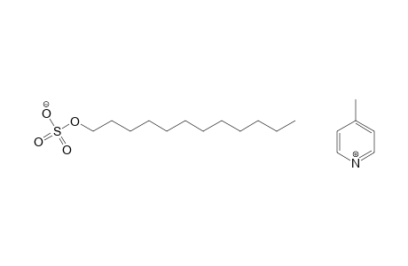 4-picoline, compound with dodecyl sulfate