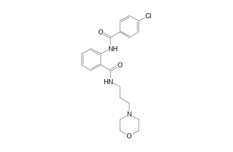4-chloro-N'-(3-morpholinopropyl)-N,2'-bibenzamide