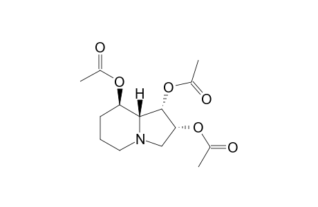 ACETIC-ACID-(1S,2R,8R,8AR)-1,2-DIACETOXYOCTAHYDROINDOLIZIN-8-YL-ESTER