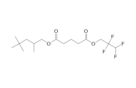 Glutaric acid, 2,2,3,3-tetrafluoropropyl 2,4,4-trimethylpentyl ester