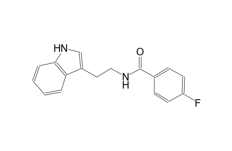 4-fluoro-N-[2-(1H-indol-3-yl)ethyl]benzamide