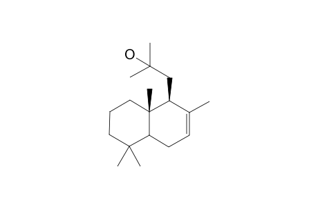 10-beta, 9-.beta.-12-Methyl-14,15,16-tri-nor-labd-7-en-12-ol