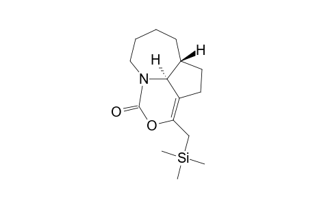 5H-4-Oxa-5a-azabenz[cd]azulen-5-one, 1,2,6,7,8,9,9a,9b-octahydro-3-[(trimethylsilyl)methyl]-, trans-