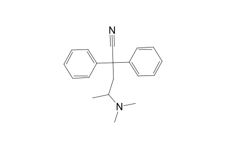 4-Dimethylamino-2,2-diphenyl-valeronitrile