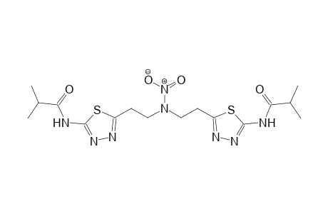 N-{5-[2-(1-{2-[5-(isobutyrylamino)-1,3,4-thiadiazol-2-yl]ethyl}-2,2-dioxido-2lambda~1~-diazanyl)ethyl]-1,3,4-thiadiazol-2-yl}-2-methylpropanamide