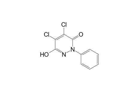 4,5-dichloro-6-hydroxy-2-phenyl-3(2H)-pyridazinone