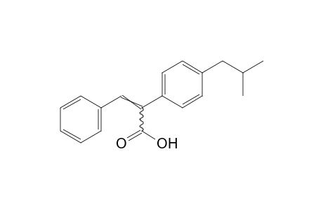 2-(p-isobutylphenyl)-3-phenylacrylic acid