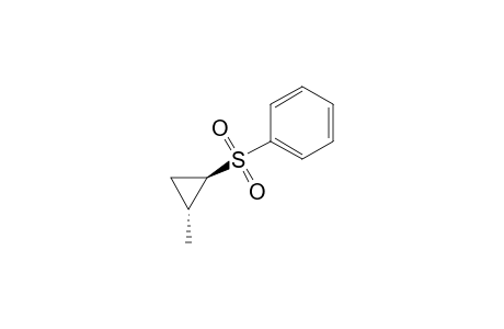 [(2-Methylcyclopropyl)sulfonyl]benzene
