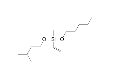 Silane, methylvinyl(3-methylbutoxy)hexyloxy-