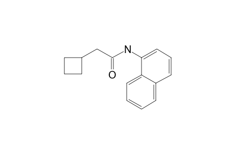 Cyclobutaneacetamide, N-(1-naphthyl)-