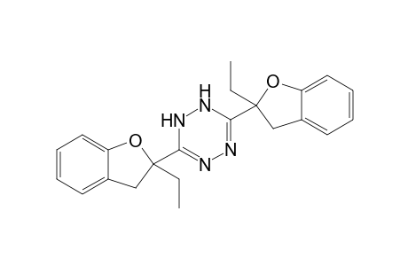 3,6-Bis(2',3'-dihydro-2'-ethylbenzo[b]furan-2'-yl)-1,2-dihydro-1,2,4,5-tetrazine