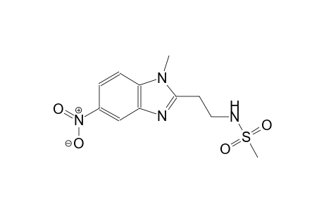 N-[2-(1-methyl-5-nitro-1H-benzimidazol-2-yl)ethyl]methanesulfonamide