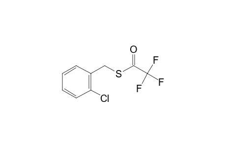 2-Chlorobenzenemethanethiol, S-trifluoroacetyl-