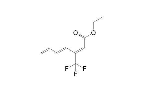 (2E,4E)-3-(trifluoromethyl)hepta-2,4,6-trienoic acid ethyl ester