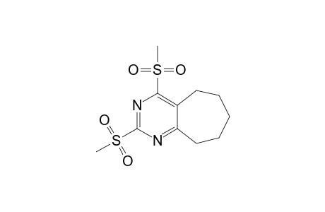 2,4-Bis(methylsulfonyl)-6,7,8,9-tetrahydro-5H-cyclohepta[d]pyrimidine