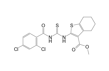 benzo[b]thiophene-3-carboxylic acid, 2-[[[(2,4-dichlorobenzoyl)amino]carbonothioyl]amino]-4,5,6,7-tetrahydro-, methyl ester