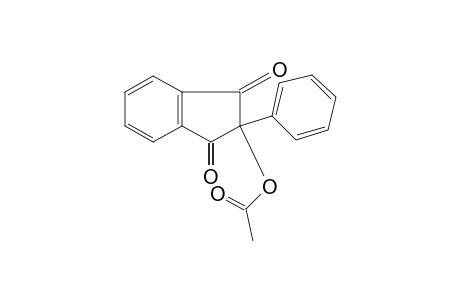 2-hydroxy-2-phenyl-1,3-indandione, acetate (ester)