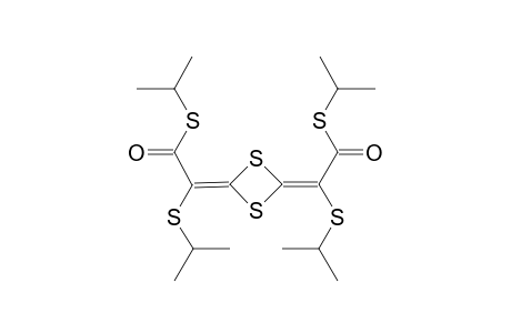 (S,S)-DIISOPROPYL-(Z)-2,2'-(1,3-DITHIETANE-2,4-DIYLIDENE)-BIS-[2-(ISOPROPYLTHIO)-THIOACETATE]