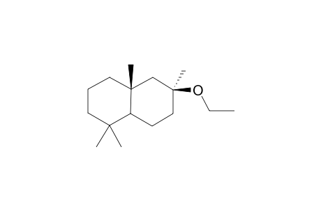 (+/-)-6-BETA-ETHOXY-1,2,3,4,4A,5,6,7,8,8A-ALPHA-DECAHYDRO-1,1,4A-BETA,6-ALPHA-TETRAMETHYLNAPHTHALENE