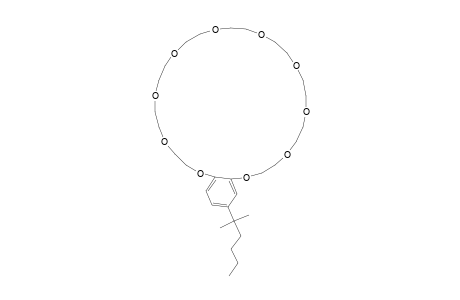 4'-(1,1-DIMETHYLPENTYL)-BENZO-30-CROWN-10