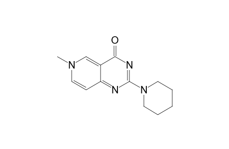 6-methyl-2-(1-piperidyl)pyrido[4,3-d]pyrimidin-4-one