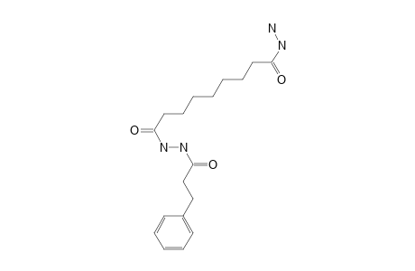 9-Oxo-9-[2-(3-phenylpropanoyl)hydrazino]nonanohydrazide