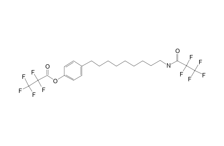 (4-Hydroxyphenyl)nonylamine, di-pfp