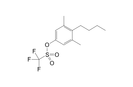 4-butyl-3,5-dimethylphenyl trifluoromethanesulfonate