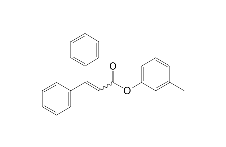 3,3-Diphenylacrylic acid, m-tolyl ester