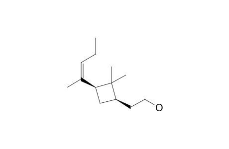 (1R,3S)-2,2-Dimethyl-3-(1'-methyl-1'-butenyl)cyclobutane-1-ethanol