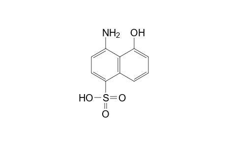 4-Amino-5-hydroxy-1-naphthalenesulfonic acid