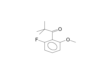 1-(2-fluoro-6-methoxyphenyl)-2,2-dimethylpropan-1-one