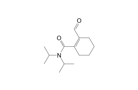 2-formyl-N,N-di(propan-2-yl)-1-cyclohexenecarboxamide