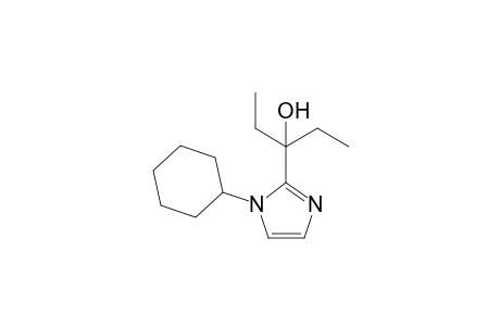 3-(1-Cyclohexyl-1H-imidazol-2-yl)pentan-3-ol