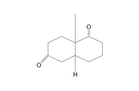 cis-HEXAHYDRO-8a-METHYL-1,6(2H,5H)-NAPHTHALENEDIONE