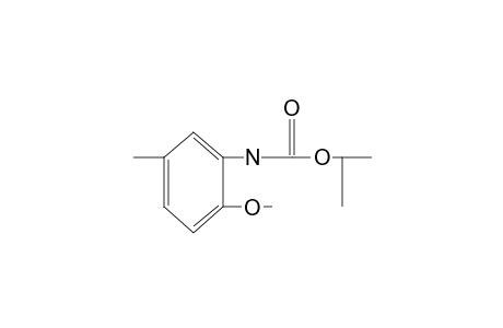 2-Methoxy-5-methylcarbanilic acid, isopropyl ester