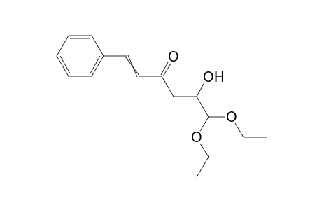 6,6-Diethoxy-5-hydroxy-1-phenyl-1-hexen-3-one