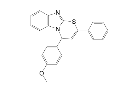 4-(4-Methoxyphenyl)-2-phenyl-4H-benzo[4,5]imidazo[2,1-b][1,3]thiazine