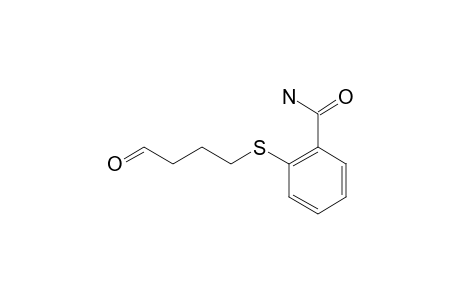 2-(2'-Formylpropylthio)-benzamide