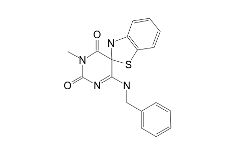 6'-(Propylamino)-3'-methyl-spiro[benzothiazoline-2,5'-pyrimidine-2,4'-(3'H,5'H)-dione]