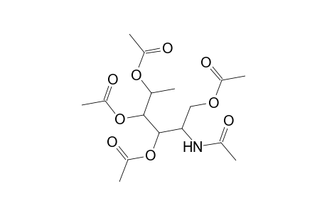 1,3,4,5-Tetra-O-acetyl-2-(acetylamino)-2,6-dideoxyhexitol